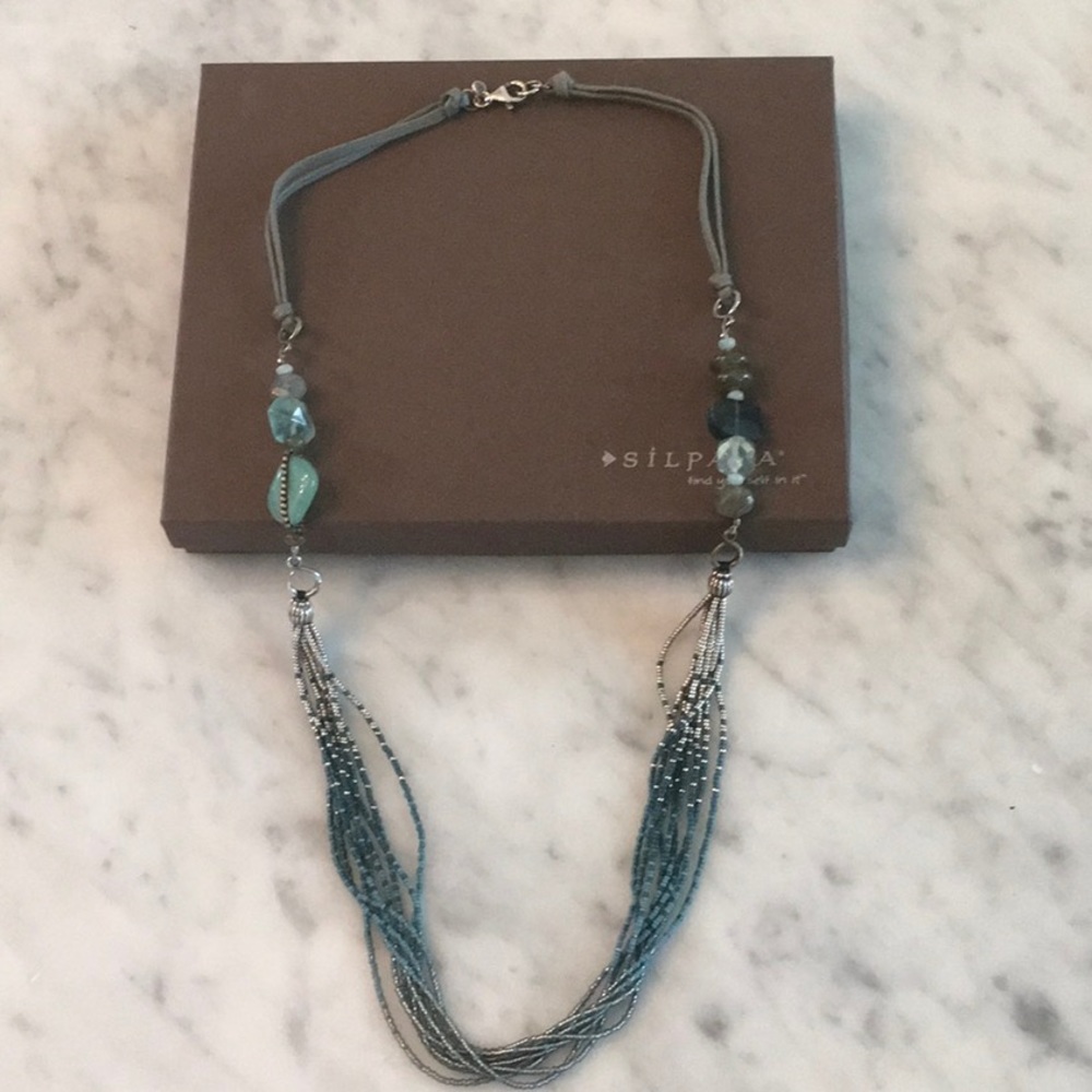 Silpada Multistrand Beaded necklace